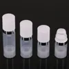 5ml 10ml 15ml Bottiglia Airless Pompa per lozione Mini Bottiglie per campioni Contenitore sottovuoto Imballaggio cosmetico Dispenser per dimensioni da viaggio