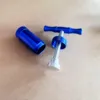 Nieuwe Stijl Roken Kleurrijke Aluminiumlegering Pollenpers Droge Kruiden Tabak Spice Miller Pil Roterende Extrusie Dispenser Draagbare Innovatieve Sigarettenhouder