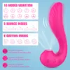 Vibrateurs langue en silicone souple léchant le vagin sucant 10 vitesses ventouse stimulateur de clitoris oral jouets sexuels pour femmes masturbation 230904