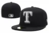 2024 Chapeaux chauds ajustés Snapbacks Chapeau Baseball Team T Baskball Caps Homme Femme Sports de plein air Broderie Bonnets fermés Flex Sun Cap Taille 7-8 T8