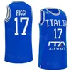 Print Italia Basketball 40 Luca Severini Jerseys Włochy Puchar Świata 1 Nico Mannion 18 Matteo Spagnolo 30 Guglielmo Caruso 54 Alessandro Pajola 70 Luigi Datome koszulka