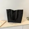 ショッピングバッグの女性高容量腕の荷物2023ファッションポータブルトートナイロンソリッドカラー女性財布ボルサデテラ