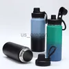 Thermos 600 ml700 ml en acier inoxydable bouteille thermo thermo sport isolé tasse à vide