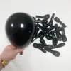 Inne imprezy imprezowe 110pcs czerwony czarny balon łuk Garland Zestaw Białe złoto Ballon Zestaw urodziny