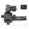 Stativhuvuden Ryh 4 Way Macro Focusing Rail Slider för Pentax närbild Skjutande stativhuvud med 14 skruv för DSLR-kamera 230904