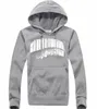 NEUE Herren Hoodies Buchstabendruck gerippte Langarm-Sweatshirts 5 Farben Kapuzenpullover Herbst Designer Hoodies Mann Klassiker Outdoor-Basketball-Trikot