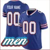 Men Women Custom Youth Josh Allen Football Jersey Gabriel Davis von Miller Billles Cook 14 Stefon Diggs Dawson Knox Beasley O Dalton