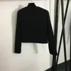 Christmas Luxury Jackets Gold Chain Designer Coats Womens Cardigan Jacket Classic Double Pocket Ladies Jacket Outerwear