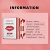 Lip Gloss Glass Mirror Matte Liquid Lipstick Set No-fading Long Lasting Tint For Wedding Party