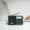 Портативные колонки XHDATA SIHUADON D-808 Портативное радио AM/FM Стерео/SW/MW/LW SSB AIR RDS Цифровое радио-динамик с ЖК-дисплеем Будильник Радио HKD230905