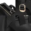 Рюкзак бизнес 14-дюймовый ноутбук сумка из искусственной кожи Mochila для мужчин женщин сумки на ремне водонепроницаемые
