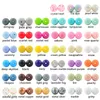 Teethers Toys LOFCA 12mm 100pcs Silicone Beads Round Teether Baby Nursing Necklace Pacifier Clip Oral Care BPA Free Food Grade Colorful 230901