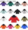 Kids Down NF jongens meisjes jas Designer winterjas Warme zwarte kleding Rood Geel Parka Pufferjassen buiten Letter Beer Print Uitloper kinderen Windjack