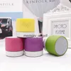 Portable Speakers Elough New Mini Portable Car Audio A9 Dazzling Crack LED Wireless Bluetooth 4.1 Subwoofer Speaker TF Card HKD230905