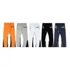 Calças masculinas Galerias Dept Designer Sweatpants Esportes Pintados Flare Sweat Pant Moda Splicing Pintado à Mão Impresso KukvZ6X0302u