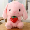 Gevulde pluche dieren Schattig gevuld konijn knuffel Zacht kussen Bunny Kid Doll Verjaardagscadeaus voor kinderen Baby Begeleiden Slaap Dierenspeelgoed