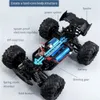 Coche eléctrico/RC 16103 Fast Rc 50 km/h 1/16 Off Road 4WD con faros LED 2.4G Control remoto impermeable Monster Truck para adultos y niños 230901