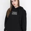 Kadın Hoodies Sonsuza Kadar İngilizce Mektup Baskı Punk Hoodie Harajuku Sweatshirt Kpop Sokak Giyim Sıcak Basit Kapüşonlu Kız Ceket