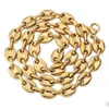 18 22 pollici da 8 mm cuoia a catena a collegamento cubano per uomo designer di lusso da maschi hip hop collana in acciaio inossidabile catene in oro argento collaclac7278757