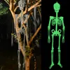 Decorative Objects Figurines 3290150cm Halloween Decoration Skull Outdoor Decor Skeleton Fake Human Home Bar Decorations Horror Props Ornament 230901