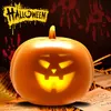 Andra evenemangsfestartiklar LED Halloween Pumpkin Projection Lamp Creative Animated Talking LED Light Projector för festliga hemfestdekorationer 230904