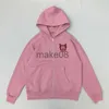 Herrtröjor tröjor cardigan människa gjorde tecknad fladdermus inlagd med diamant vintage hoodie män kvinnor 11 bästa kvalitet rosa tungt tyg pullover hooded j230904