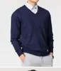 Mens Sweaters Vneck Pullovers Cashmere Knitting Spring Women Wool Knitwear High Quality Jumpers Clothes 230904