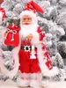 Juldekorationer God juldekorationer för hem 60/45/30 cm Santa Claus Window Decor Happy Year 2024 Shopping Mall Christmas Tree Doll 230904