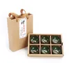 Tazas de té Paquete de regalo 6 piezas 3D Golden Fish China juego de tazas de té Kung Fu Set Crackle Glaze Travel Bowl Juegos de tazas de té chinos 230901
