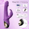 Vibrators Rabbit Thrusting Vibrator Automatic Telescopic G Spot Clitoris Stimulator Female Masturbation Sex Toys For Women Adults 230904