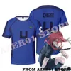 Overige sportartikelen BLUE LOCK Isagi Cosplay Merch T-shirt Mannen/Vrouwen T-shirt Tee Voetbal Uniform Anime Set Pak Isagi Yoichi City Esperion 230904