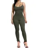 2023 New Casual Leggings Women Jumpsuits Playsuits Suspenders Square Collar Sports Fitness Yoga Wear