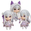 Blind Box Gztzmy Emilia Re Zero Q Version Action Figur Livet i en annan värld än Toy Japanese Anime Figures Model 230901