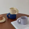 Filiżanki spodki porcelanowy ceramiczny kumpel espresso kuchnia fantazyjna urocza chińska estetyczna estetyka tazas para el kawiarnia