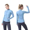 Lu-01yoga Jacket Женская тренировка Sport Sport Coat Fitness Juper