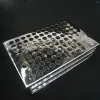 الجملة 16 مم قطر × 96 ثقوب الفولاذ المقاوم للصدأ اختبار أنبوب حامل الحامل مختبر المختبر ZZ