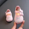 First Walkers Born Weaving Shoes Air Mesh Cloth Design For Spring Autumn Walker Soft Sole Fits 0-3 Years Old Infant Baby