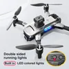 S99 Drone à moteur sans balais avec caméra HD pour éviter les obstacles, grand angle, hauteur fixe, RC pliable, contrôle quadrirotor, jouets pour adultes et enfants