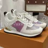 Designer RUN AWAY Freizeitschuhe Männer Frauen Kalbsleder Turnschuhe Mesh Mischfarbe Trainer Retro Spleißen Stylist Schuh Unisex Sneaker