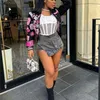 Frauen Shorts 2023 Sommer Jean Kleidung Kurze Hosen y2k Streetwear Casual Hohe Taille Blau Schwarz Rosa Denim Großhandel 230901