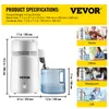 Other Kitchen Tools VEVOR 4L Water Distiller Purifier Filter Dispenser Heating Drinking Bottle Softener 304 Stainless Steel Home Appliance for Offic 230901