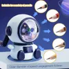 Pencil Sharpeners Hand-cranked Pencil Sharpener 3rd Gear Adjustable Cute Astronaut Mechanical Sharpener School Office Supplies Student Stationery 230904