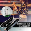 Accessoires de billard Billard piscine Snooker Table support mural suspendu professionnel 6 bâtons de queue support étagères en bois billard Snooker accessoires 230901