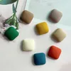 Stud Earrings Matte Frosted Acrylic Resin For Women Geometric Personality Fashion Wedding Party Jewelry Aretes De Mujer