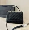 CC Trendy Series Designer Saco de Crossbody Bag Small Tote Bag Bag Lady Clutch Bag Bolsa Bolsa Bola Top Cadeia Bolsas de Cadeia