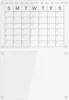 Jewelry Pouches Transparent Acrylic Magnetic Dry Erase Plate Plexiglass Hanging Calendar Board Refrigerator Note