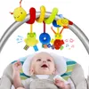 Rattles Mobiles Spiral Stroller Toys born Plush Hanging Baby Soft Rattle Sensory Crib Mobile Bassinet for Babies Boys Girls Ideal Gifts 230901
