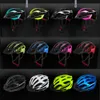 Cycling Helmets QUESHARK Men Women Ultralight Cycling Helmet Led Taillight MTB Road Bike Bicycle Motorcycle Riding Safely Cap With Sun Visor 230904