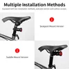 Cykelbelysningar X-Tiger Bicycle Smart Auto Brake Sensing Light Waterproof LED LADDING CYKLING BALANDE BIKE BAKER LJUS VARNA BICYCLE TAL LIGHT 230904