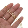 Charm Bracelets 16 5cm Size Copper Chain Gold Color LOVE Letter Bracelet With Multicolored Zircon Paved Bangle For Women